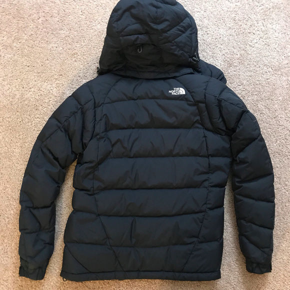 Black North Face Puffer Jacket - Picture 5 of 6